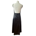 Women's Satin Nightgown Spaghetti Strap Slip Nightdress