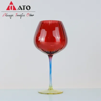Creative Red Crystal Red Wine Glass Household Goblet