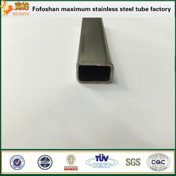 sus201 small diameter welded stainless steel flat tube with industrial surface