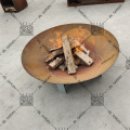 Outdoor Corten Steel Fire Pit For BBQ