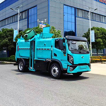 Electric Kitchen Garbage Truck with 12 Tons Capacity by Cheng Li