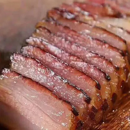 Pork belly and cured pork belly