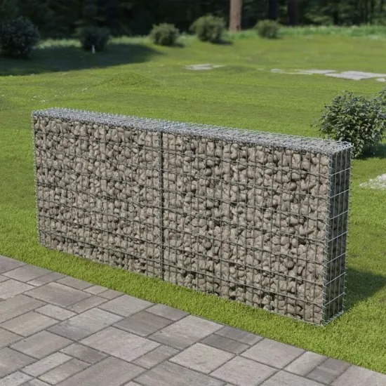 Factory Direct Gabion Wall Construction Baskets - Welded & Coated Gabion Boxes for Sale in China