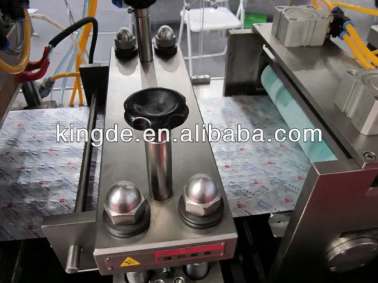 Factory price fully automatic pharmaceutical heat sealed blister machine