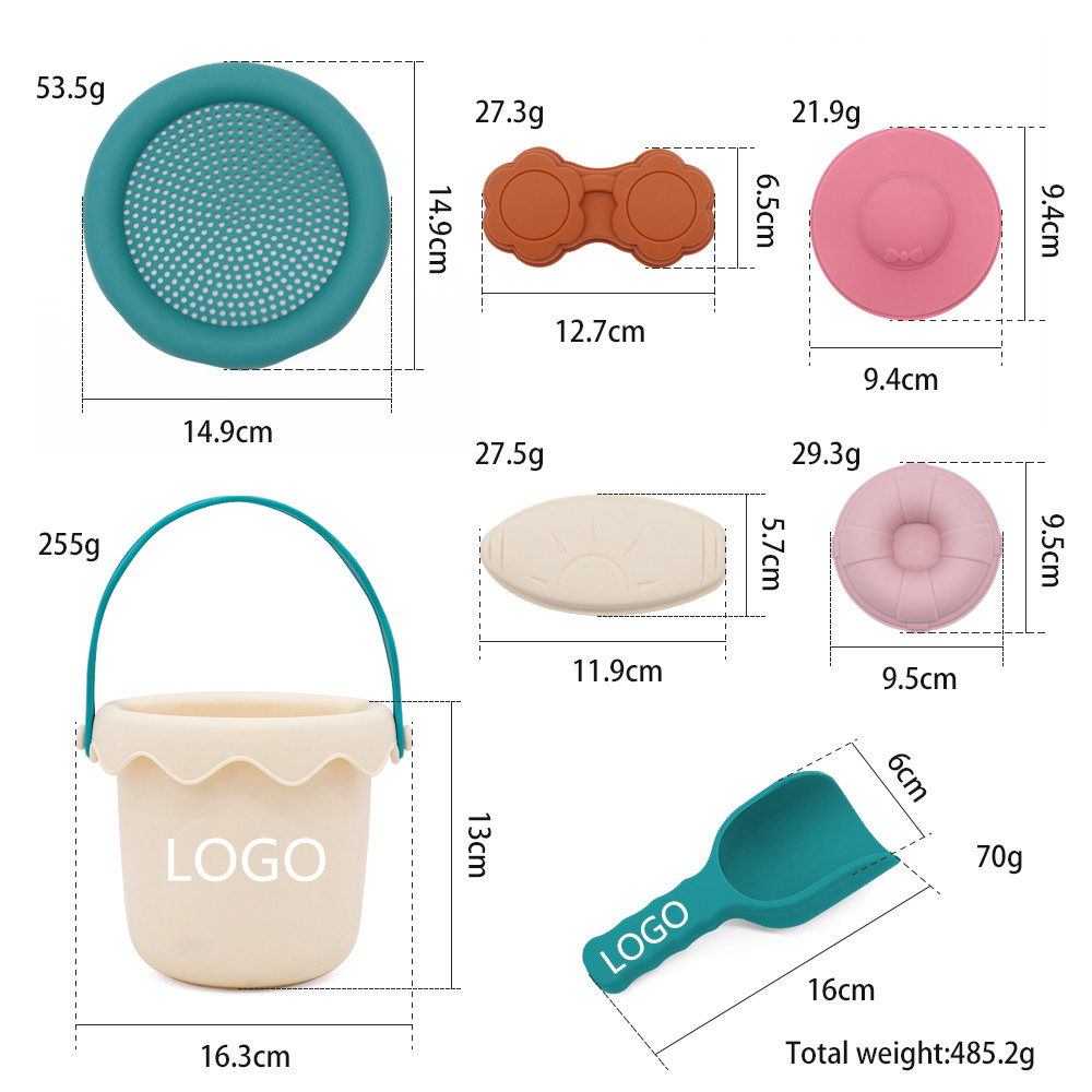 silicone beach toys MFZ-G004