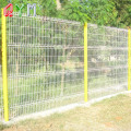 Panel pagar kawat melengkung 3D galvanis