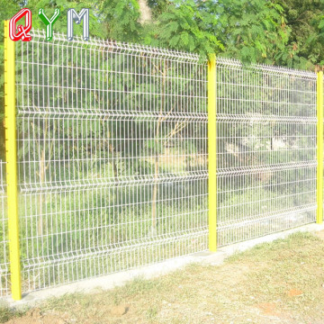 Galvanized 3D Welded Curved Wire Mesh Fence Panel