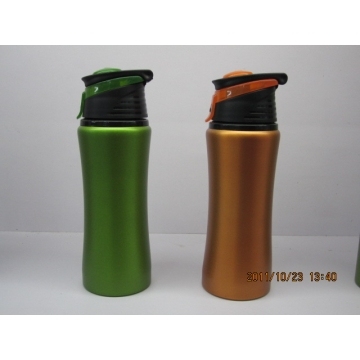 Big Mouth Special Shape Aluminum Sports Bottle with Holder