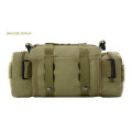 Camuflagem de bolsa de ombro tática extra grande de grande capacidade