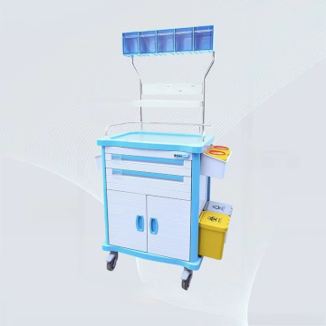 Medical Supply Cart on Wheels