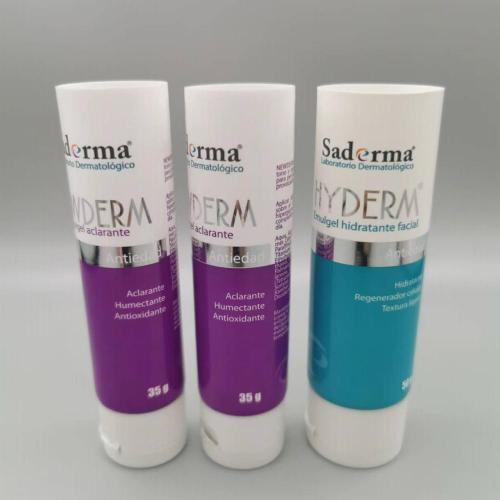 Creme de embalagem macia tubo oval plano