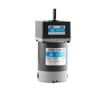 250W 12V/24V DC Gear Motor, 150Rpm/50Rpm, Electric Reduction Motor for Water Pump