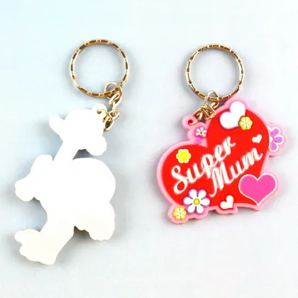 Custom 2D/3D Soft PVC Rubber Key Chains