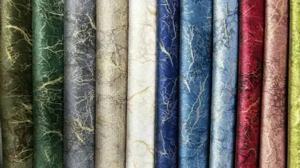 Polyester Textile Bronzing Holland Velvet Sofa Fabric