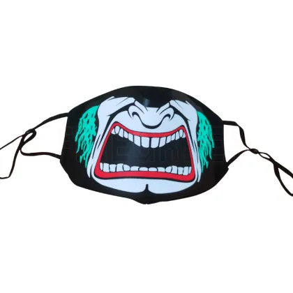 Christmas Ball Party: LED Voice-Controlled Luminous Mask for Night Cycling