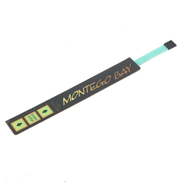 Custom digital printing graphic overlay membrane keypad