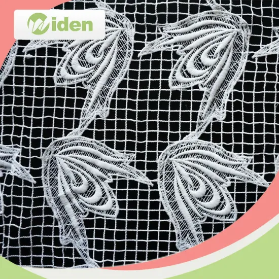 Wholesale 100 Polyester Chemical Lace Fabric in Market Dubai