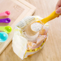 5 Piece Multi Colored Plastic Measuring Spoons Set