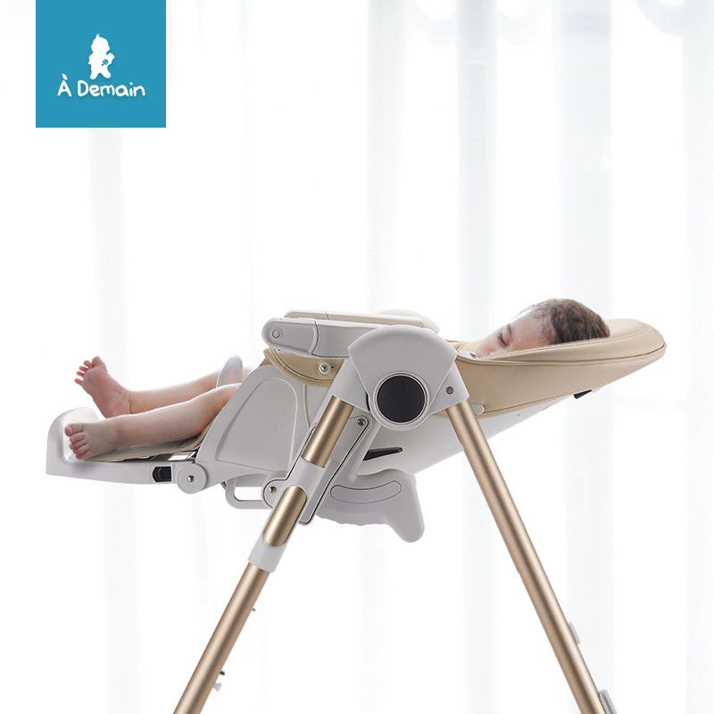 Chaise haute bébé multifonction avec table de jeu