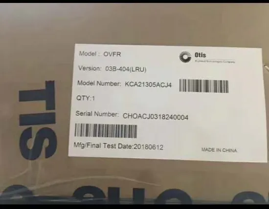KCA21305ACJ4 OTIS Elevator OVFR03B-404(LRU) Inverter