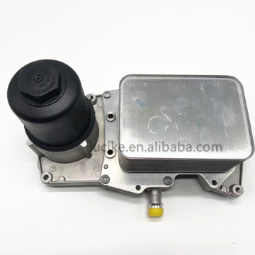 Engine Oil Radiator Cooler Assembly for Land Rover Range Rover and Range Rover Sport with 4.4L V8 OEM Part Numbers LR022895, LR113200, AL3Q6B624DB