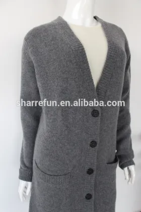 factory manufacturer 5gg heavy thick cashmere cardigan sweater
