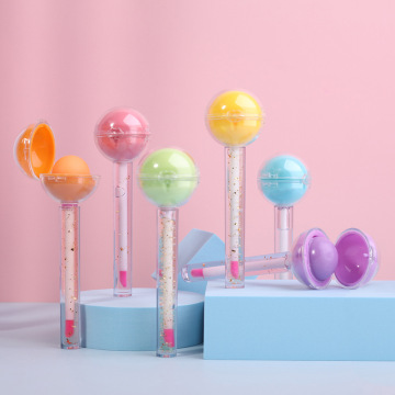 Cute Lollipop Lip Oil: New Lip Balm Base with Custom Logo for Wholesale