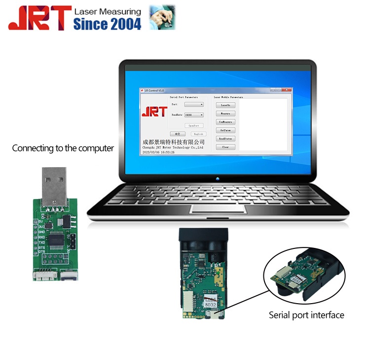 25m Laser Measuring Ruler Sensor 82ft China Manufacturers Suppliers ...