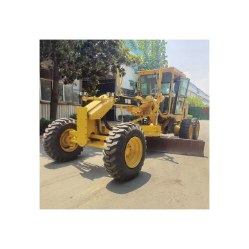 उच्च गुणवत्ता का उपयोग जापान से स्टॉक में Cat160k मोटर ग्रेडर का इस्तेमाल किया
