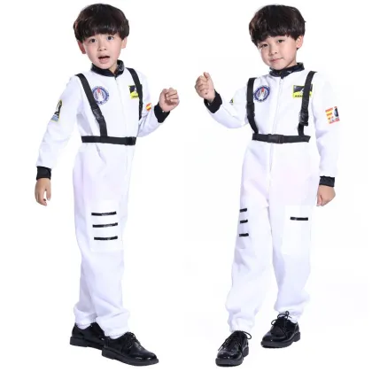 Halloween boys and girls astronaut space suits