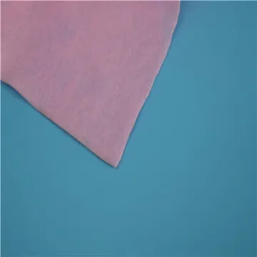 Pink home textiles filled needle-punched cotton