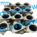 Kneading Block, Screw Elements and Segmented Barrel for Powder Coating