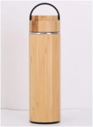 450mL Bamboo SS Sports Bottle