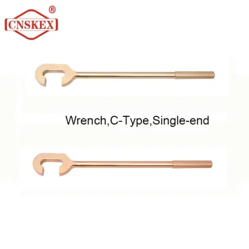 wrench C-Type Single-end non sparking tools Al-cu