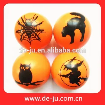 Halloween Toys Spider Owl Wolf Witch Printed Balls Halloween Products