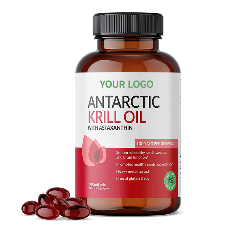 Antarctique Red Krill Huile Soft Capsule Immunity Booster