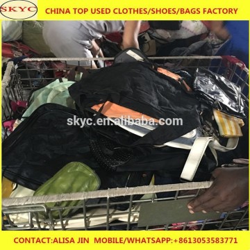 stock cheap price fairly used bags in bales wholesale container used bags for West Africa importers