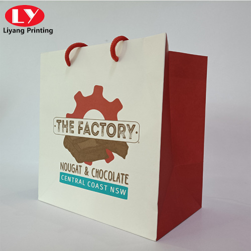 art paper high quatity chocolate food paper bag