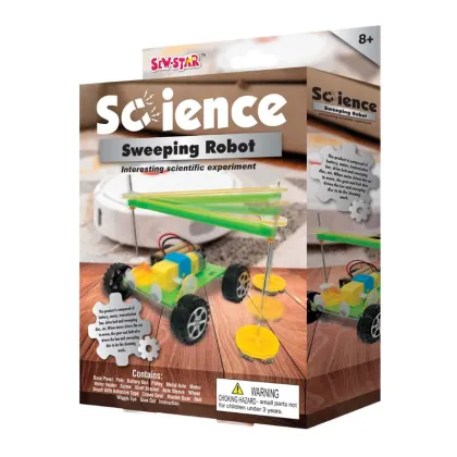 STEM DIY Sweeping Robot Kit: Hot Sale Educational Science Toy for Kids