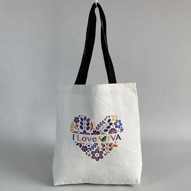 Custom Cotton Canvas Tote Bag With Logo