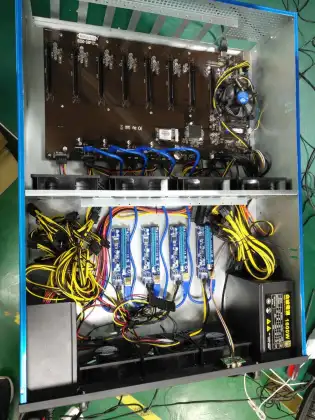 Graphics Case 8 GPU Graphic Card Motherboard Mining
