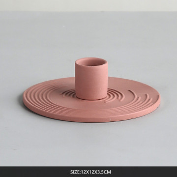 Creamic Candlestick Holder สำหรับ Candle