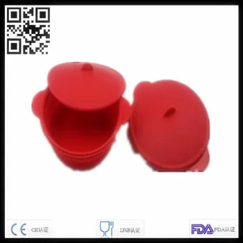 round silicone bowl with lid