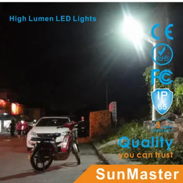 Integrated solar LED park light, solar LED pathway lamp, all in one, 5 years warratny