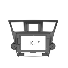 لوحة إطار Facia لتويوتا هايلاندر 2009-13 راديو Headunit