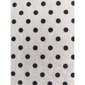 Linen Rayon Slub Print Fabric
