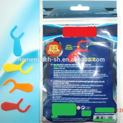 children dental floss pick, oral teeth care flosspick kits