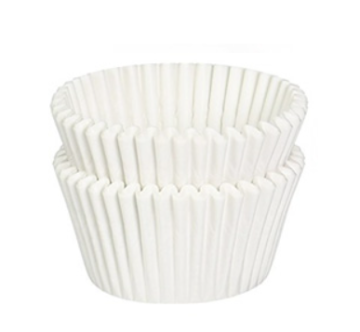 2023 Yiwu Futian Market Bulk White Grease-Proof Baking Cups Supplier