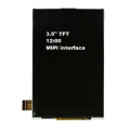 TN 타입 Mipiinterface 3.5 인치 TFT 디스플레이 LCD 화면