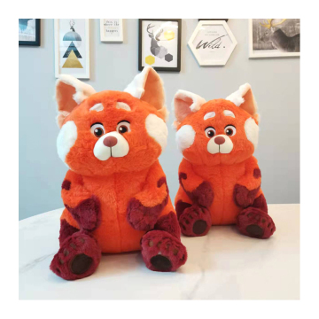 Factory Direct Little Raccoon Orange Stuffed Plush Toys - Customizable Sizes 30cm to 45cm